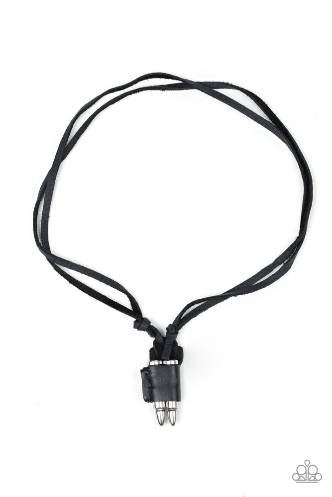 Dodge a Bullet - Black | Paparazzi Accessories