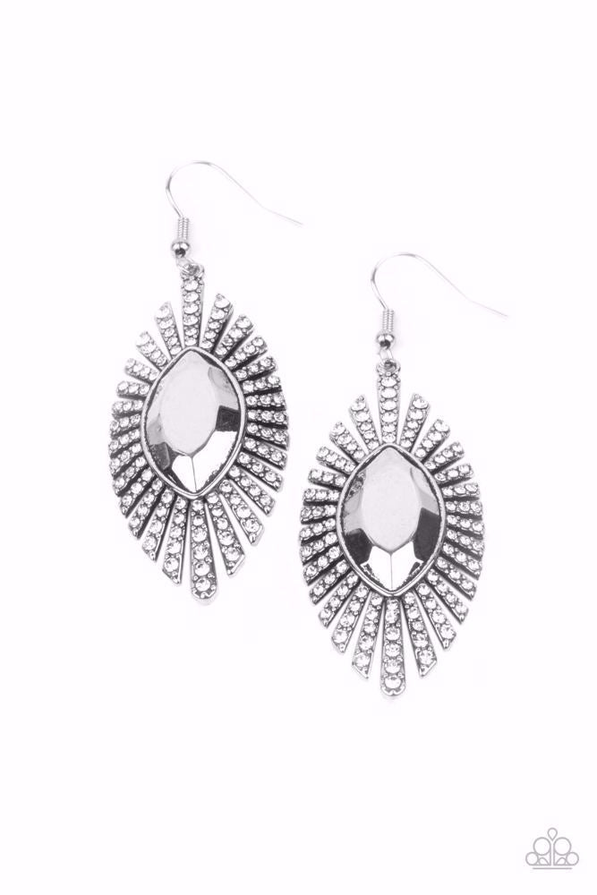 Who Is The FIERCEST Of Them All Earrings - White image 2