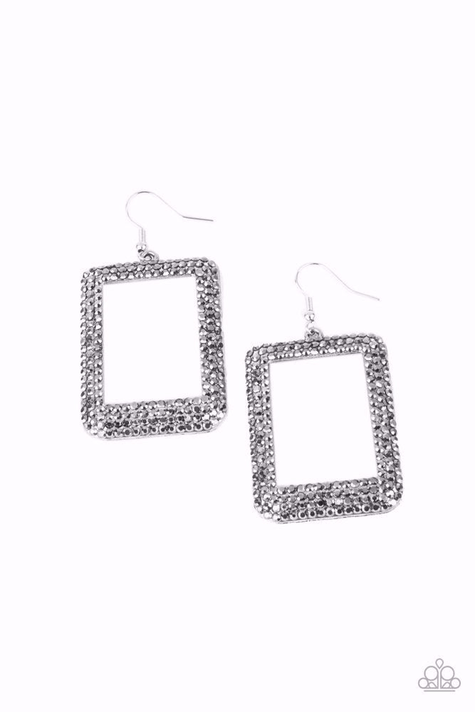 World FRAME-ous Earrings - Silver image 2