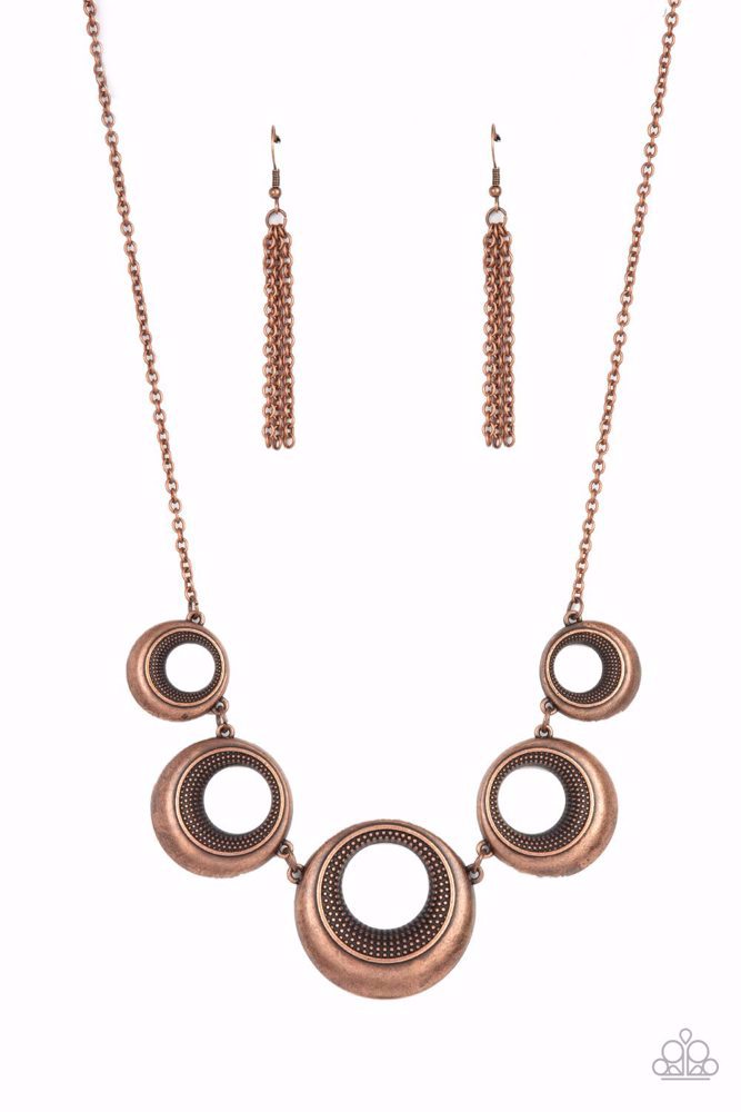 Solar Cycle - Copper | Paparazzi Accessories