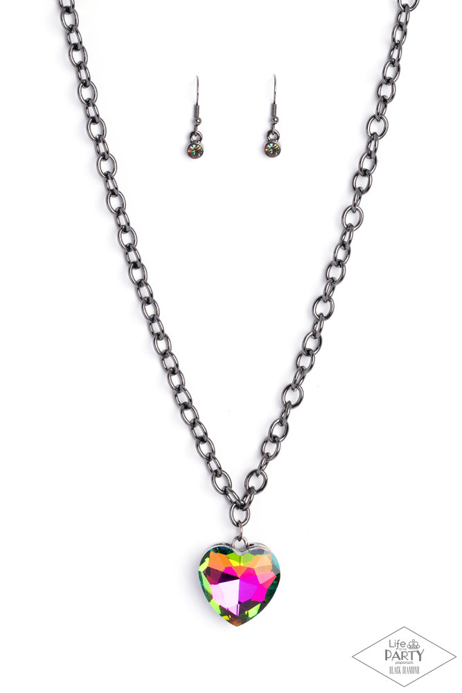 Flirtatiously Flashy Necklace - Multi image 2