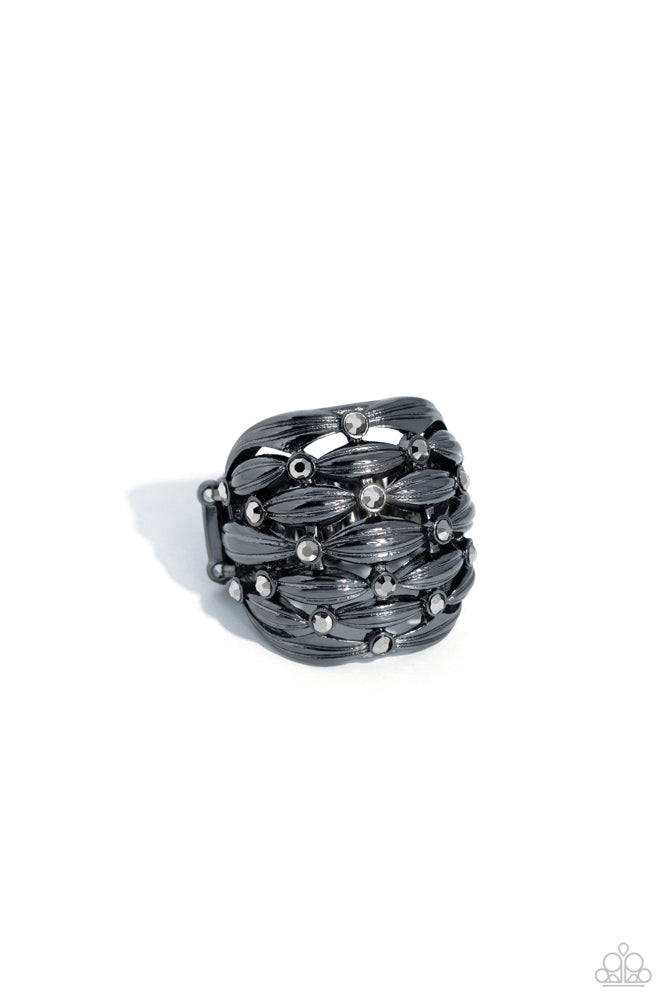 Steadfast Stack Ring - Black image 2
