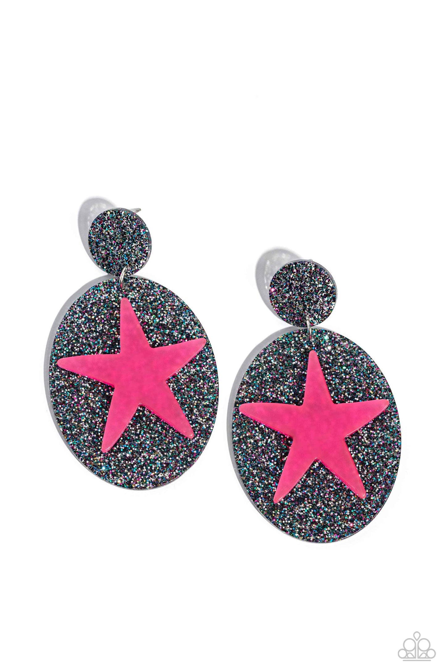 Galaxy Getaway Earrings - Pink image 2