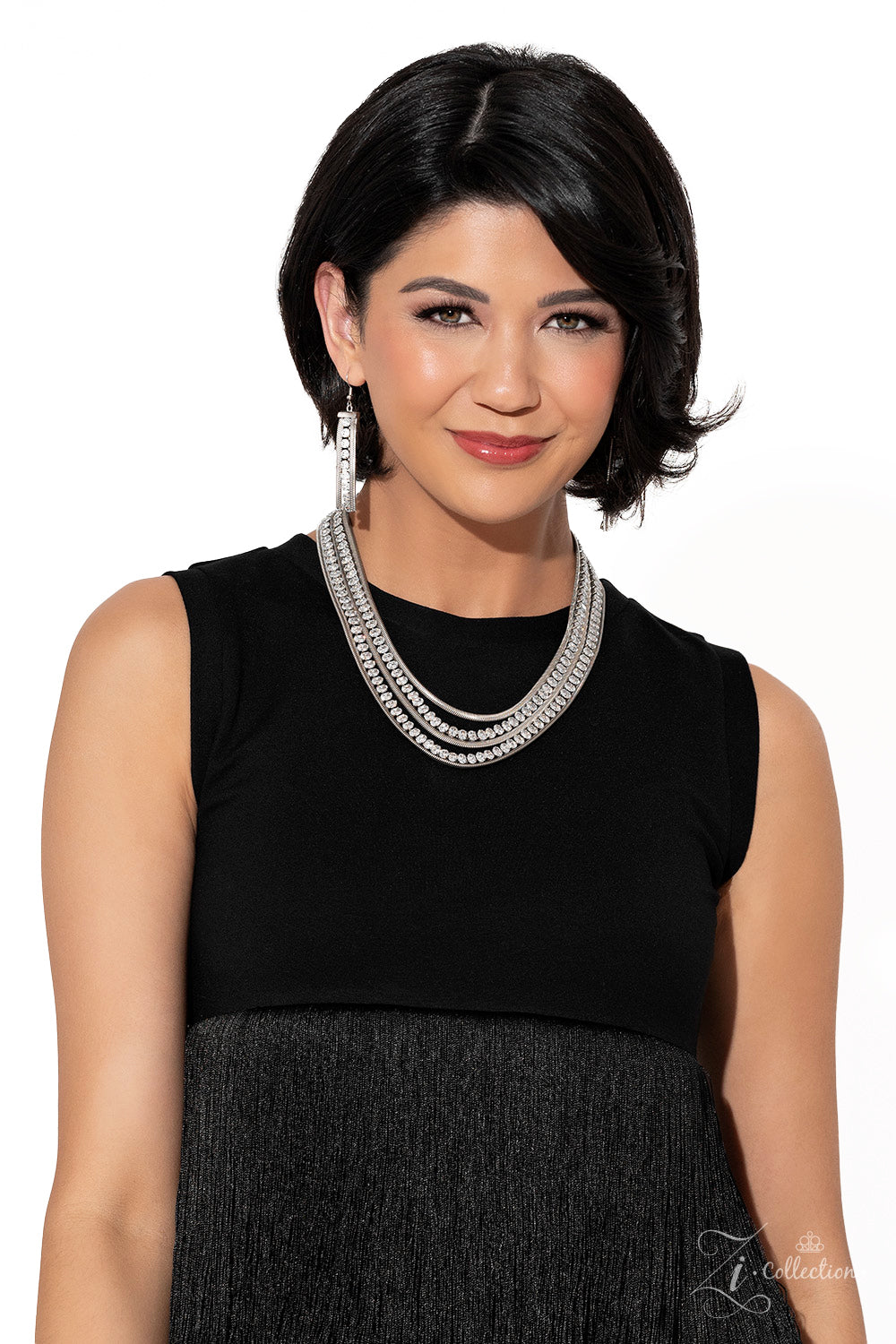 Tenacious Necklace - White | Paparazzi Accessories image 5