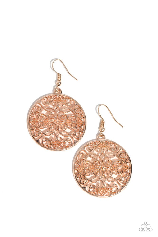 Dubai Décor - Rose Gold | Paparazzi Accessories