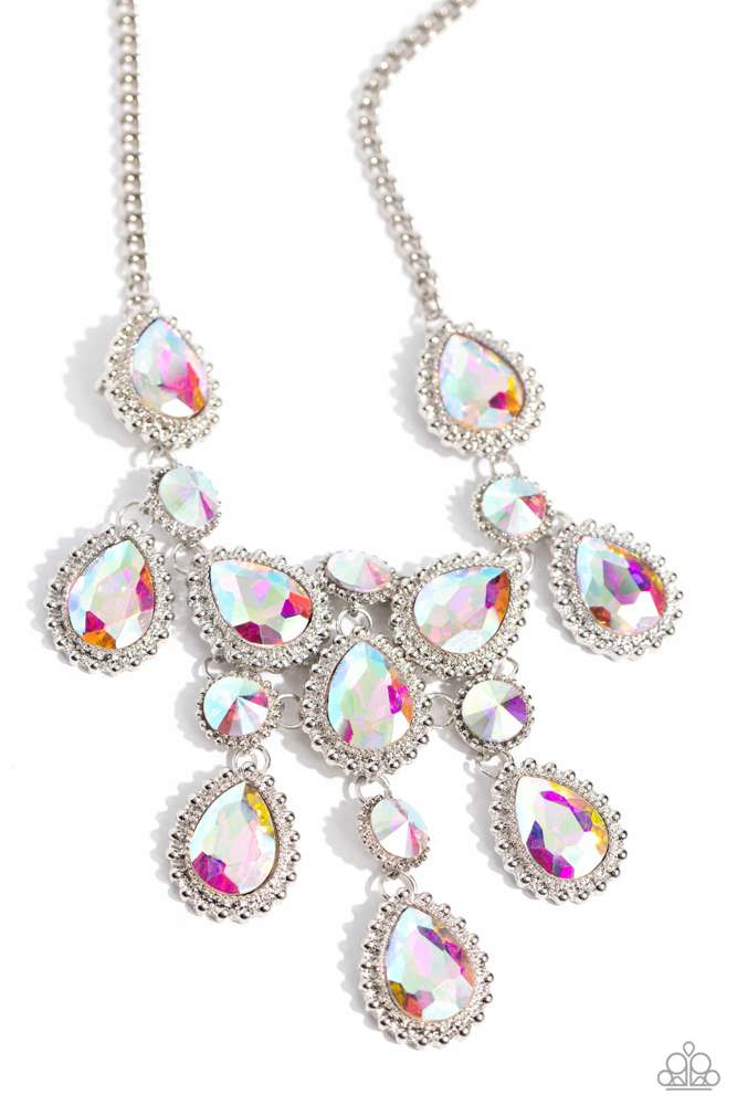 Dripping in Dazzle Necklace - Multi image 2