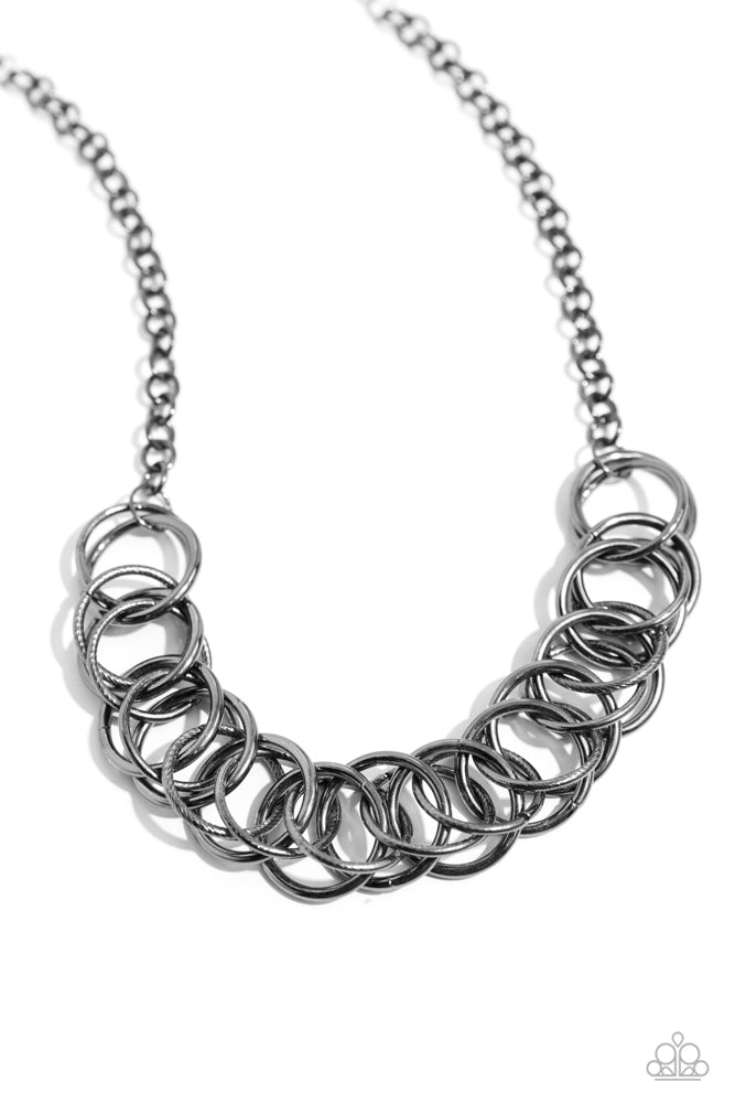 Heavy Metal Hero Necklace - Black image 2
