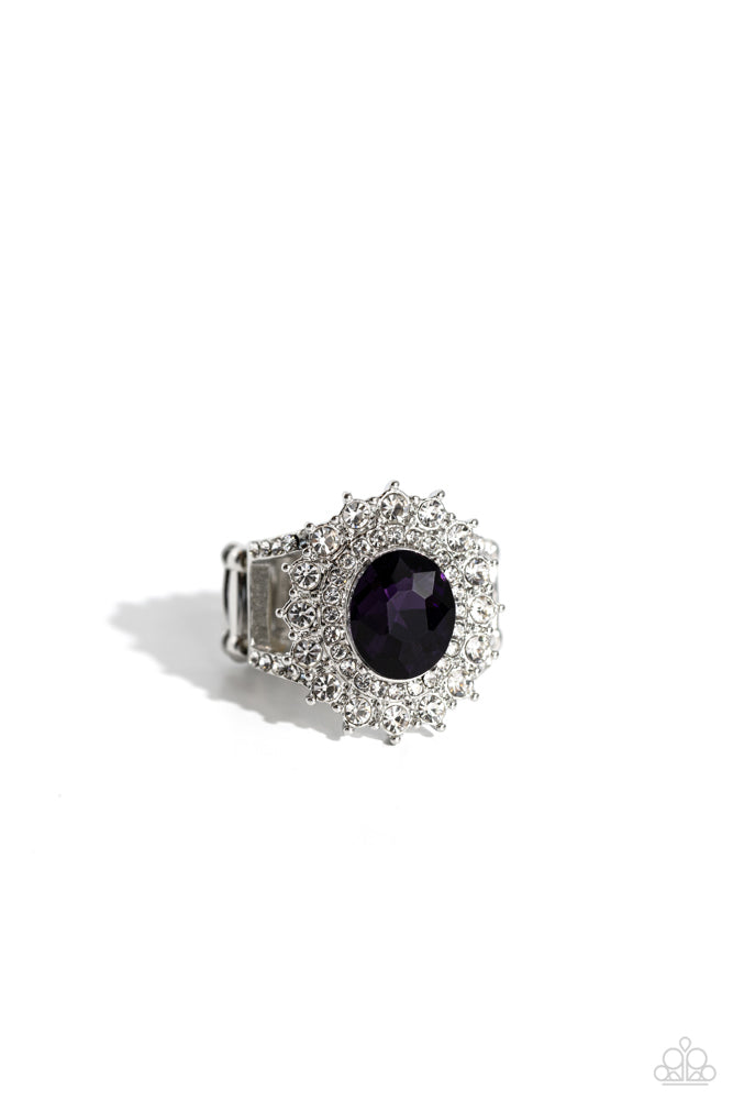 Layered Luminescence Ring - Purple image 2