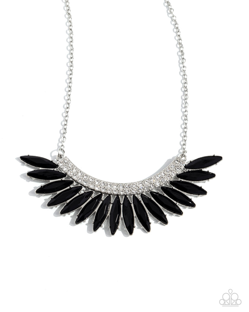 Flauntable Flamboyance Necklace - Black image 2