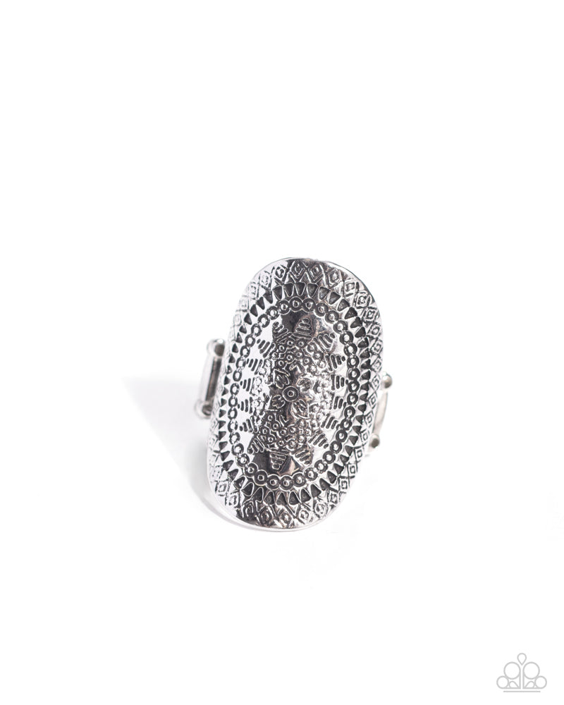 Island Influence - Silver | Paparazzi Accessories