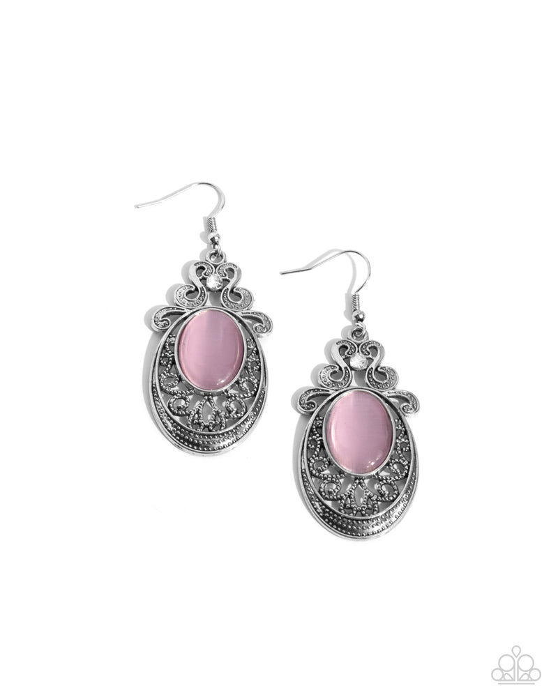 Garden Gondola Ride Earrings - Pink image 2