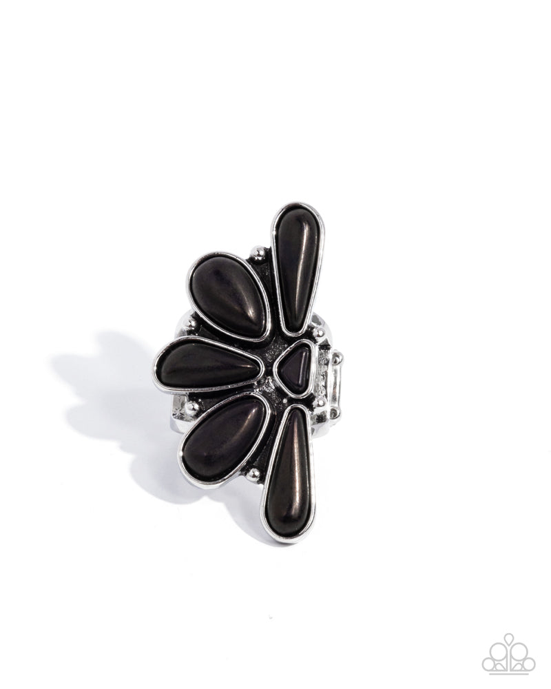 Stony Spectacle Ring - Black image 2