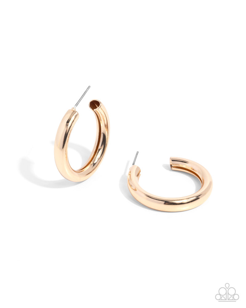 Second Sight Earrings - Gold image 2