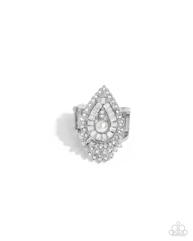 Consistent Charm Ring - White image 2