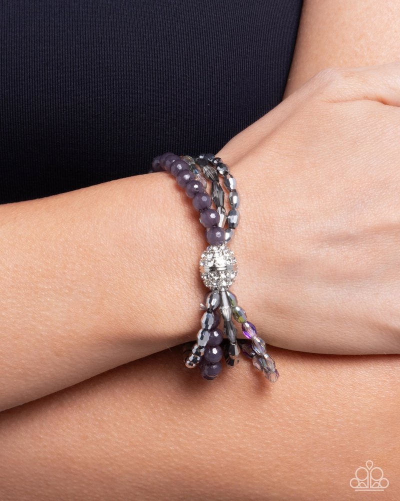 Beaded Boundary - Silver | Paparazzi Accessories