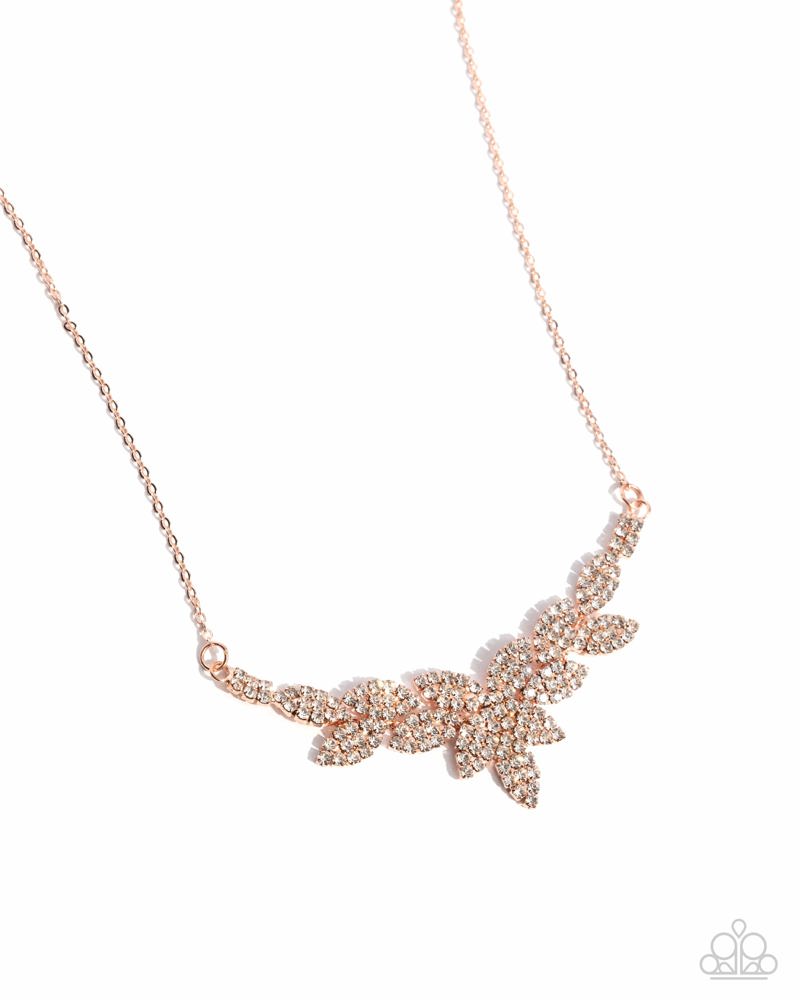 Graceful Genre Necklace - Copper | Paparazzi Accessories image 2