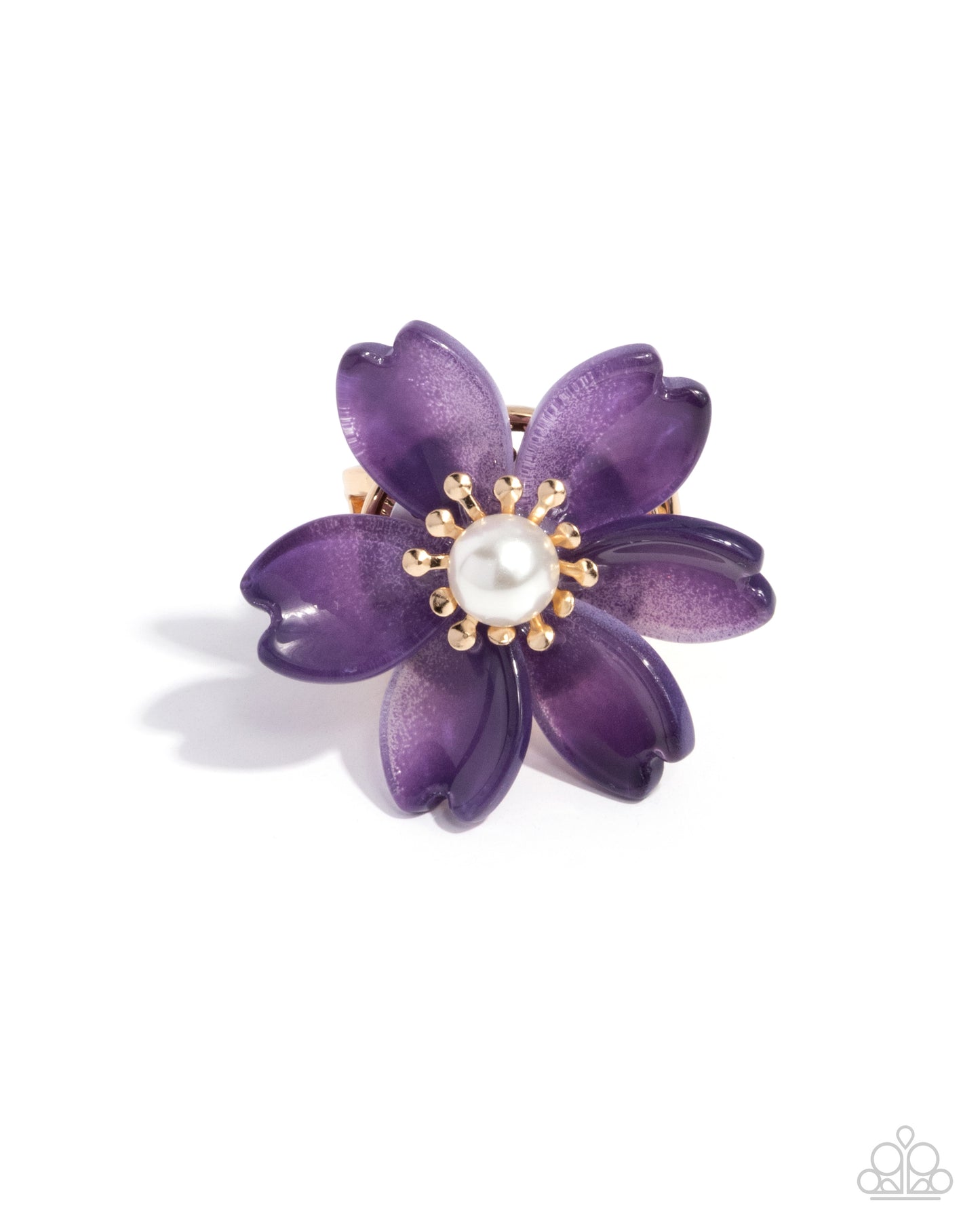 Floral Force Ring - Purple image 2