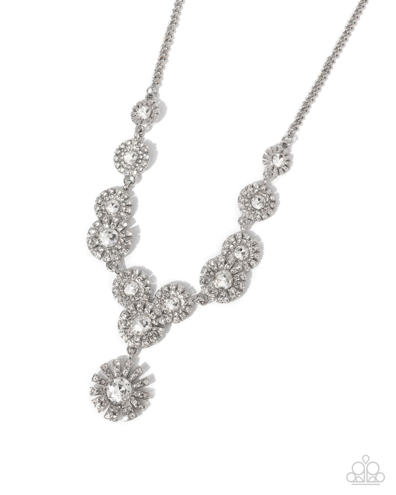 Sunburst Selfie - White | Paparazzi Accessories