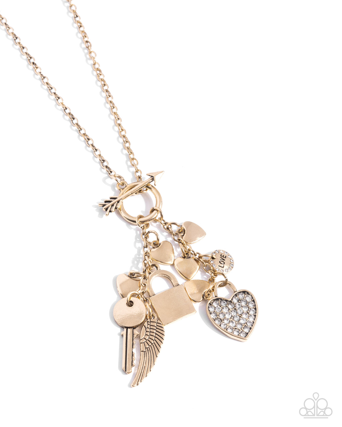 Valentines Venture Necklace - Gold image 2
