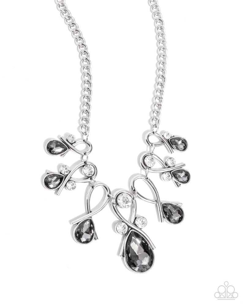 Infinity Institute Necklace - Silver | Paparazzi Accessories
