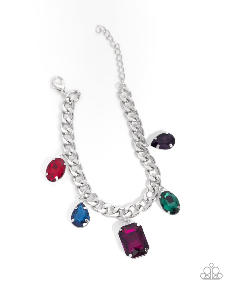 Driving Dazzle Bracelet - Multi | Paparazzi Accessories image 2