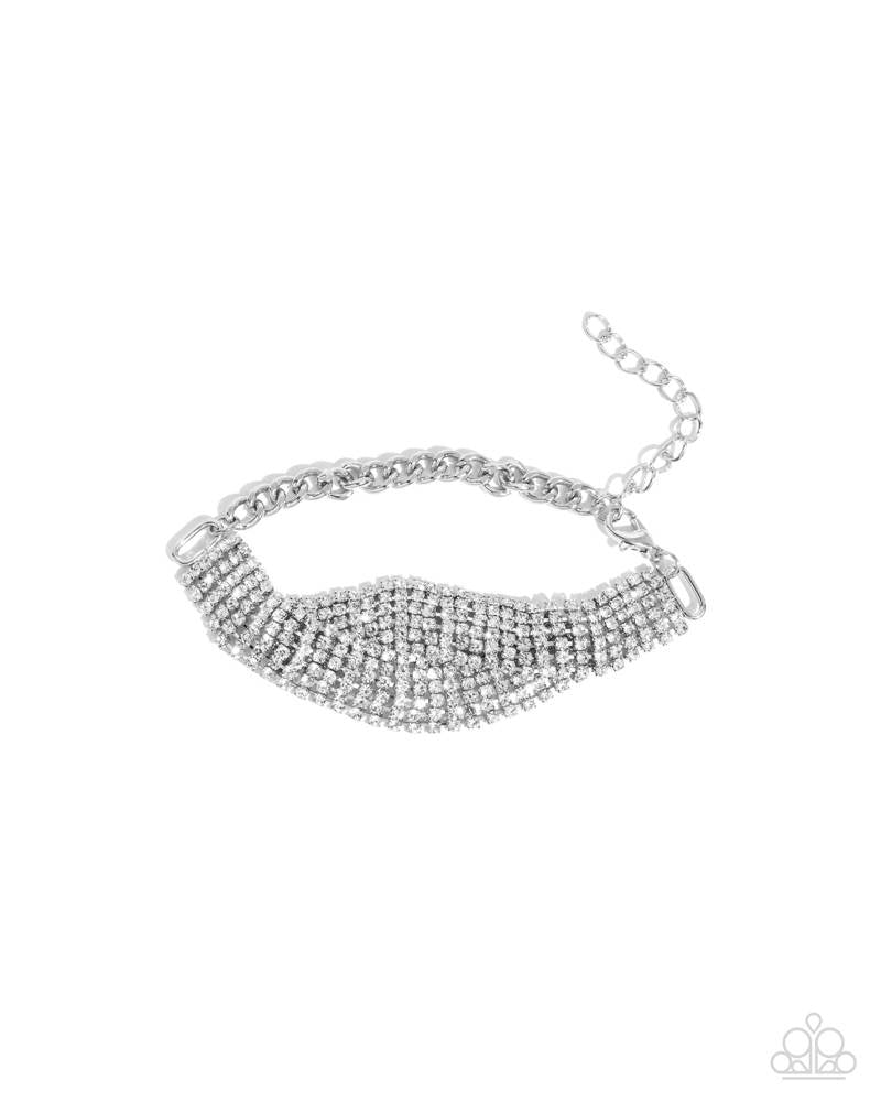 Trustworthy Twist - White | Paparazzi Accessories