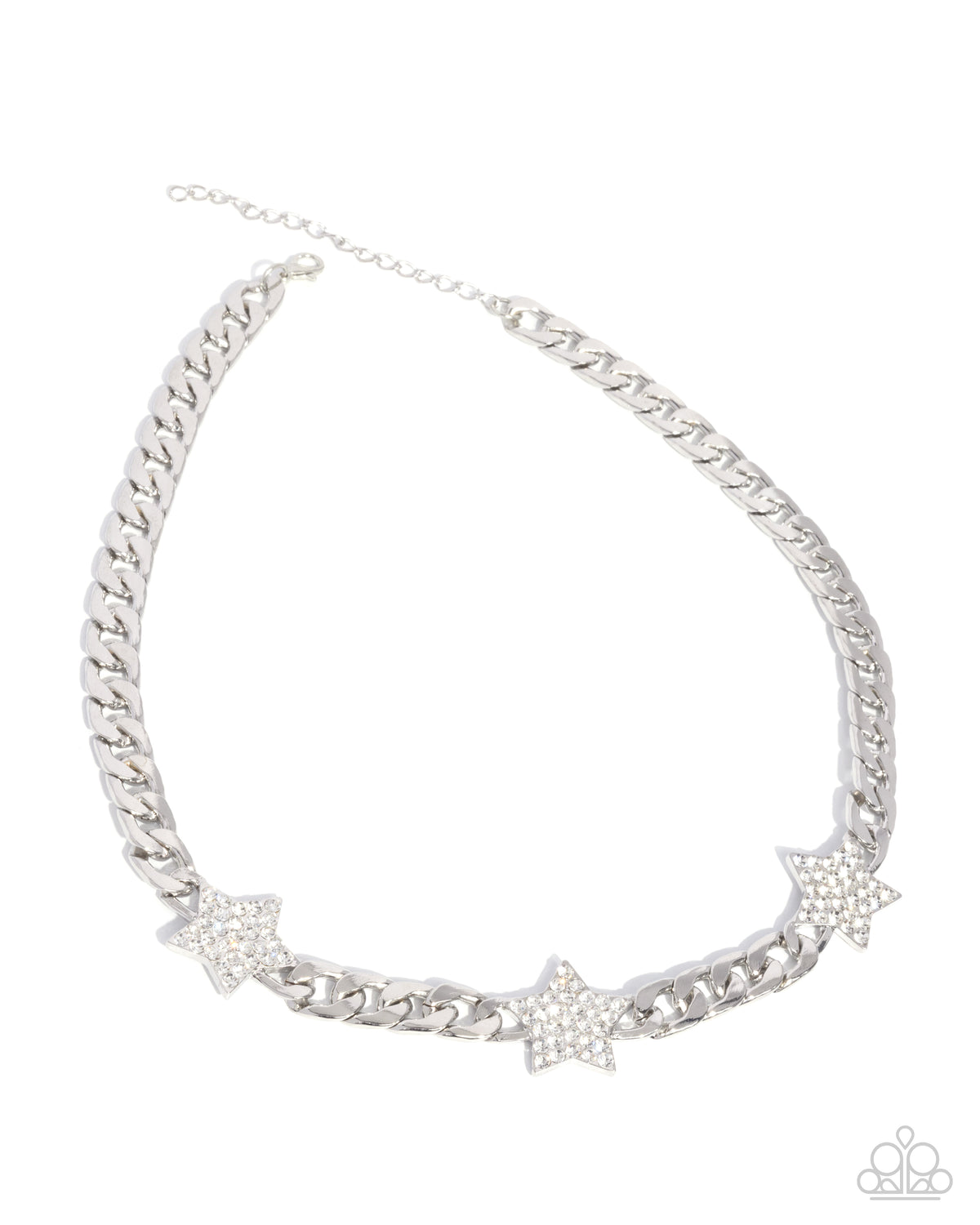 Uncle Sam Stars - White | Paparazzi Accessories