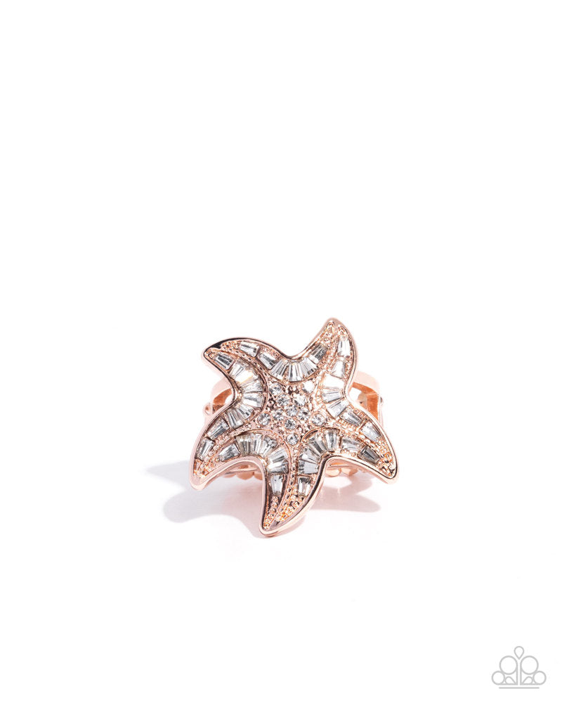 Starfish Scope Ring - Rose Gold image 2