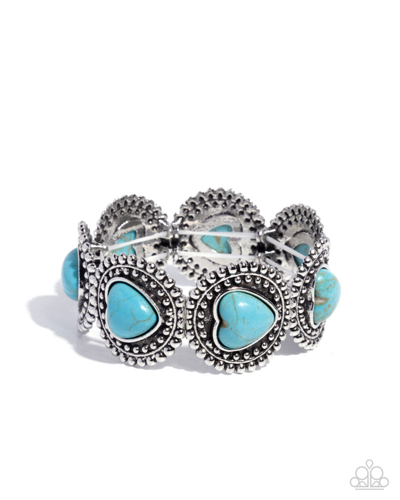 Rural Romance - Blue | Paparazzi Accessories
