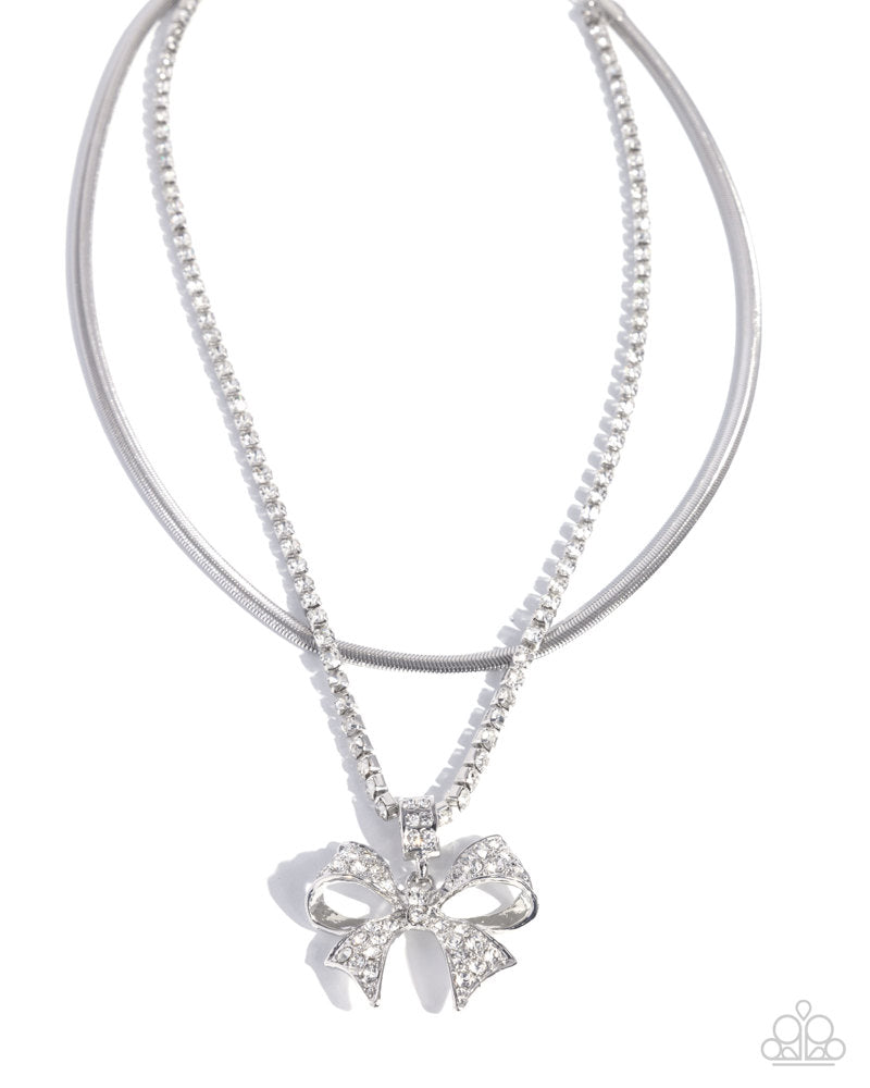 Cheerful Coquette - White | Paparazzi Accessories