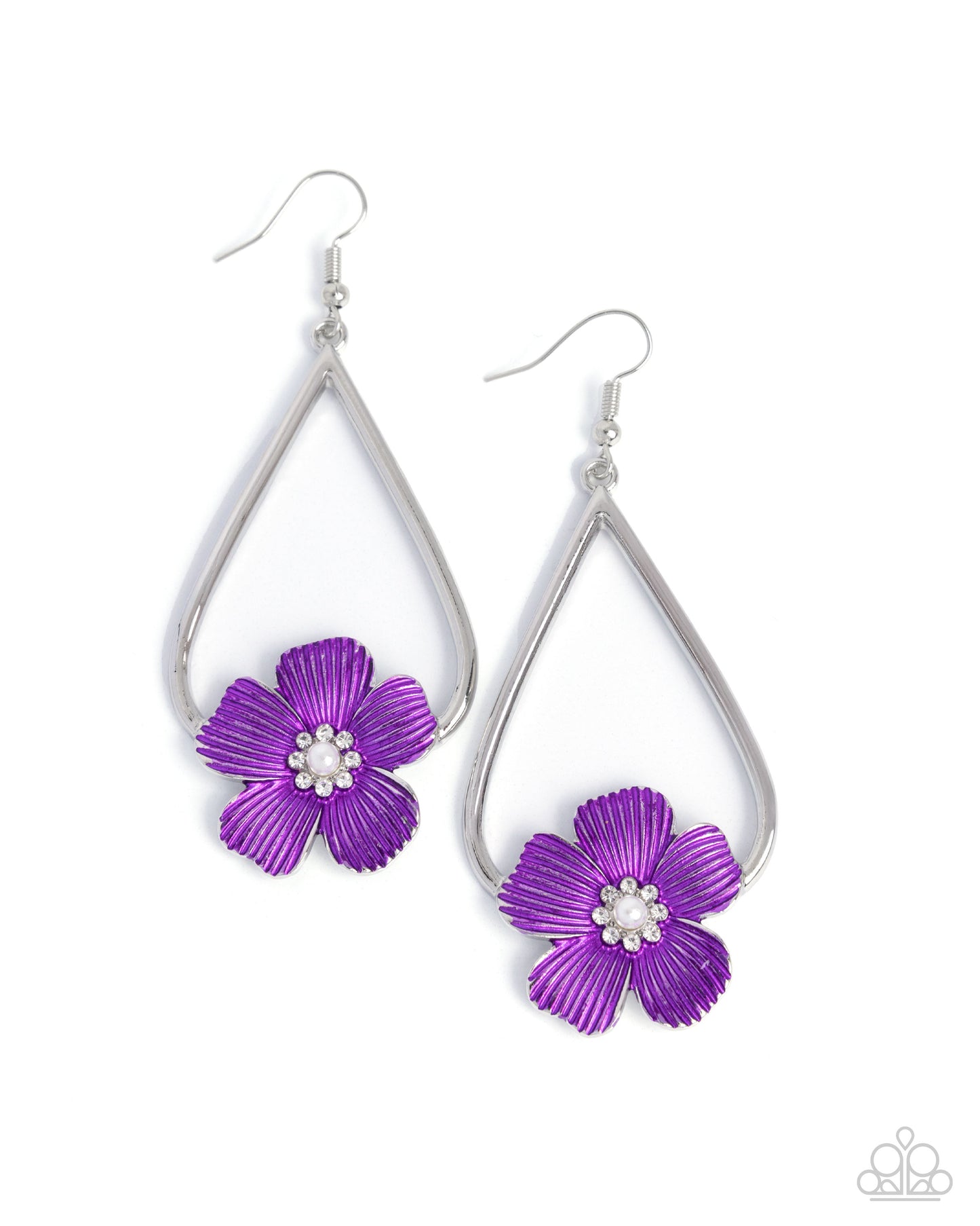 Tropical Teardrop - Purple | Paparazzi Accessories