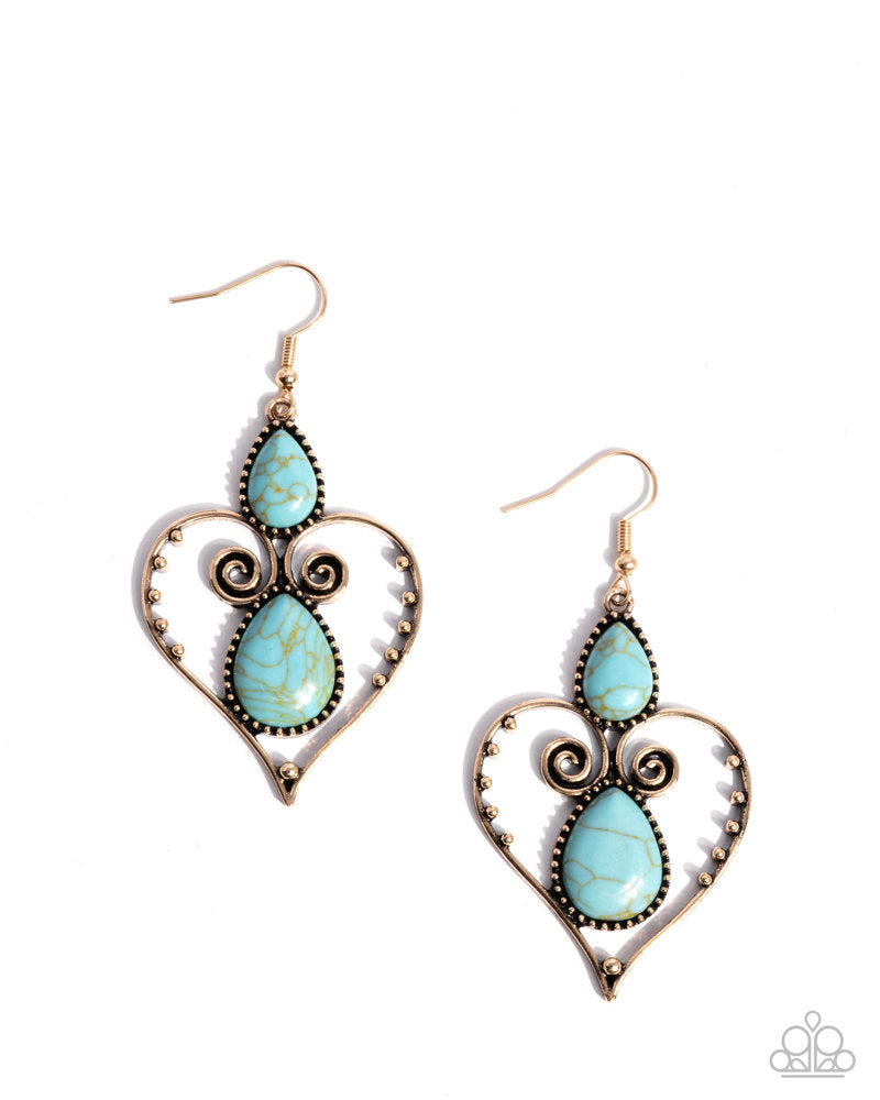 Selfless Stones - Gold | Paparazzi Accessories