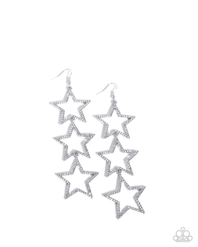 Star-Crossed Success - White | Paparazzi Accessories