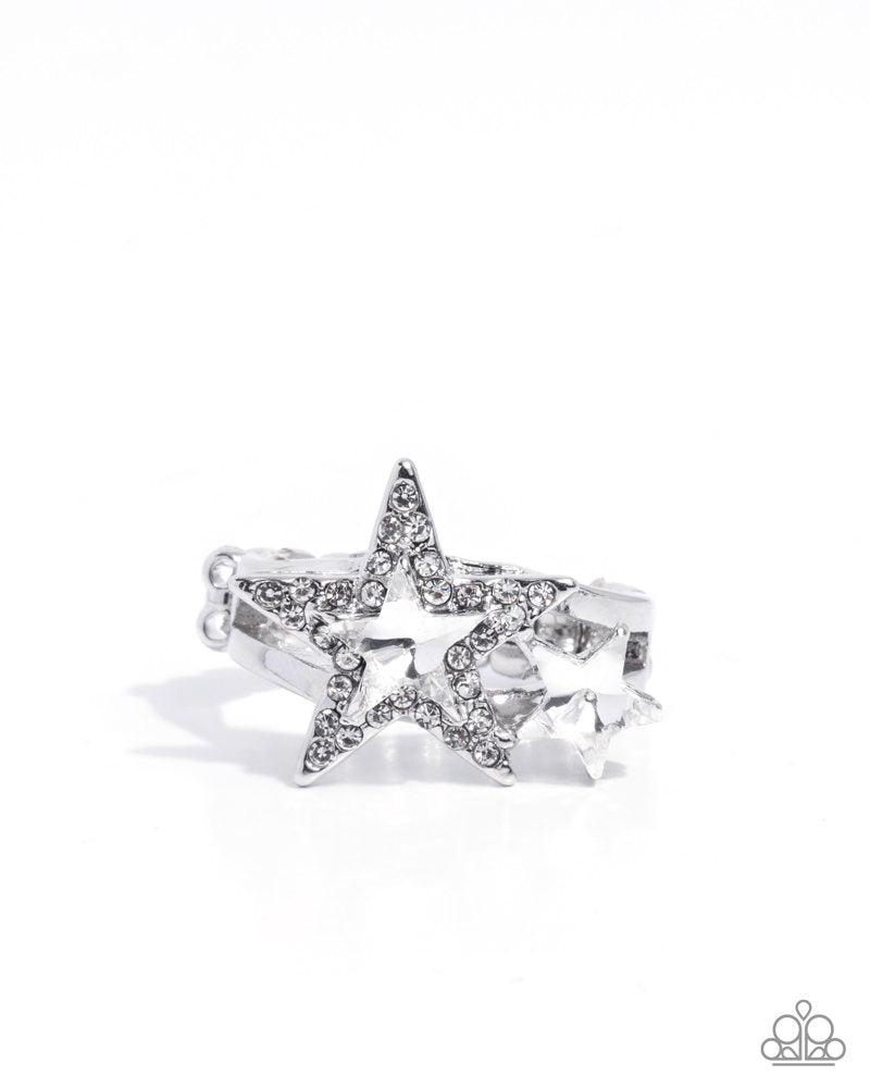 I Pledge Allegiance to the Stars - White | Paparazzi Accessories