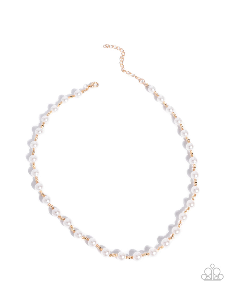 Pearl Premiere Necklace - Gold image 2