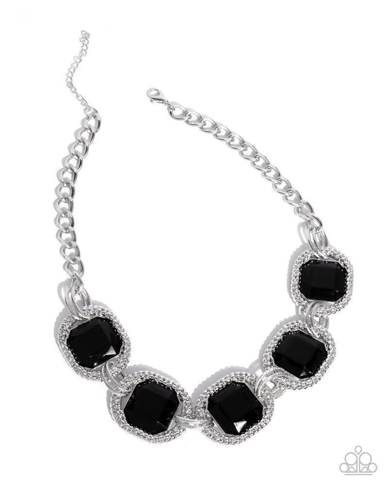 Framing Fanatic - Black | Paparazzi Accessories