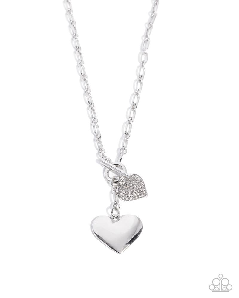 Courting Charisma - Silver | Paparazzi Accessories