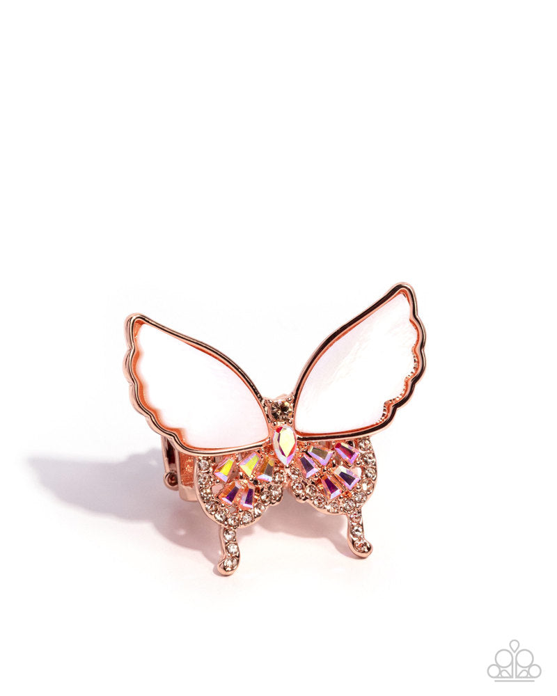 Butterfly Benefit - Copper | Paparazzi Accessories