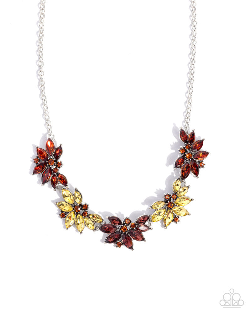 Springtime Season Necklace - Brown image 2