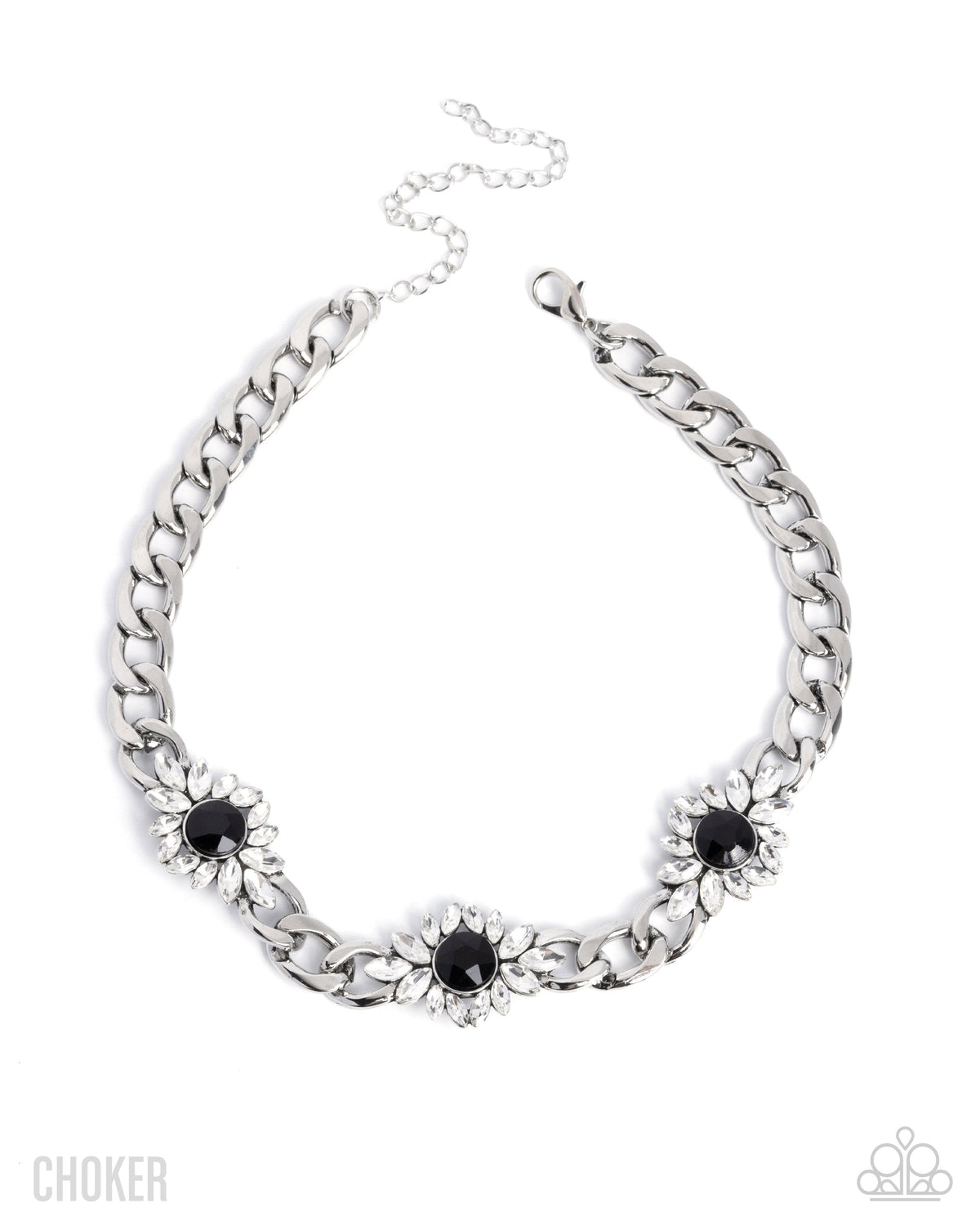 Industrial Intro Necklace - Black | Paparazzi Accessories image 2