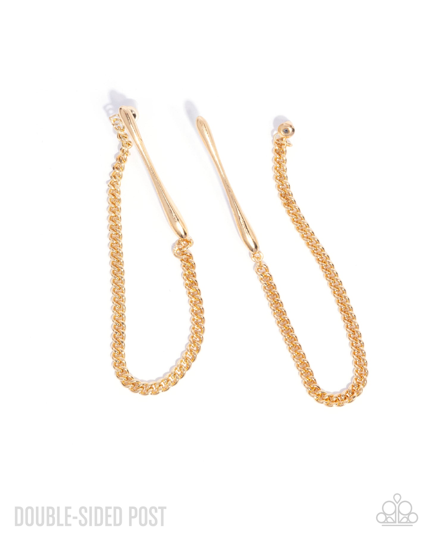 Trenchant Tease Earrings - Gold image 2