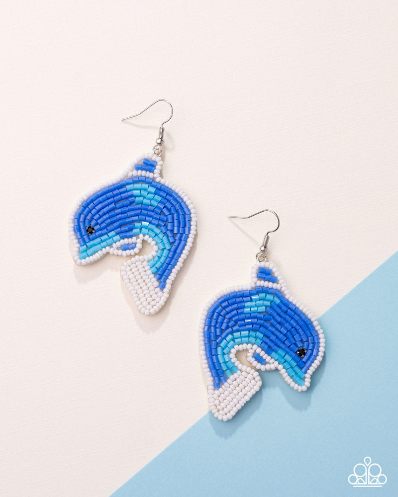 Dynamic Dolphin - Blue | Paparazzi Accessories