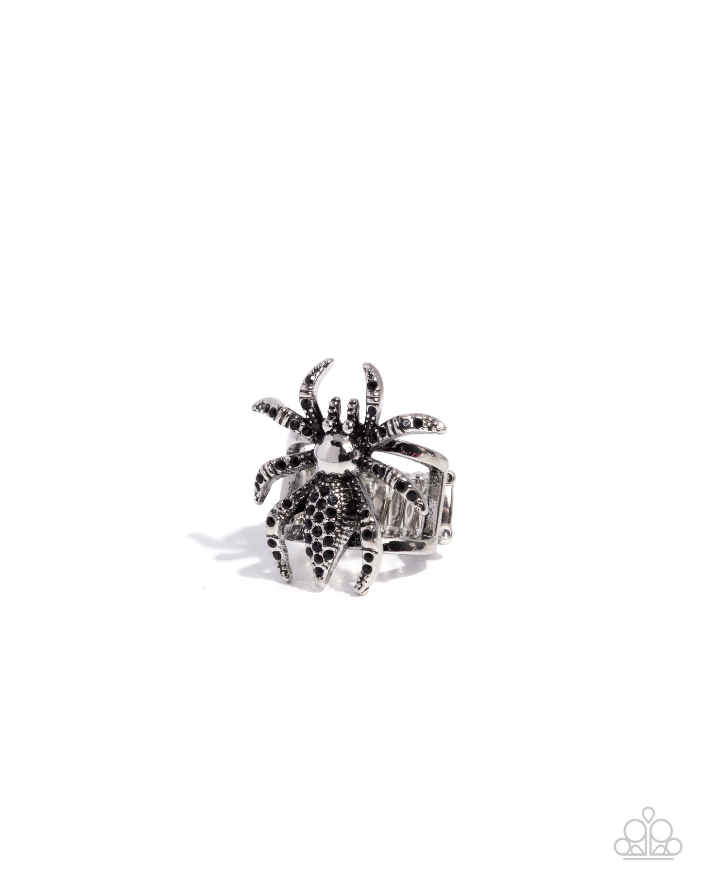 Tarantula Twist Ring - Black image 2