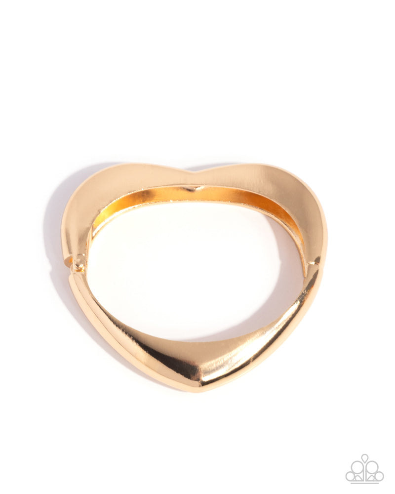 Metallic Matchmaker Bracelet - Gold | Paparazzi Accessories image 2