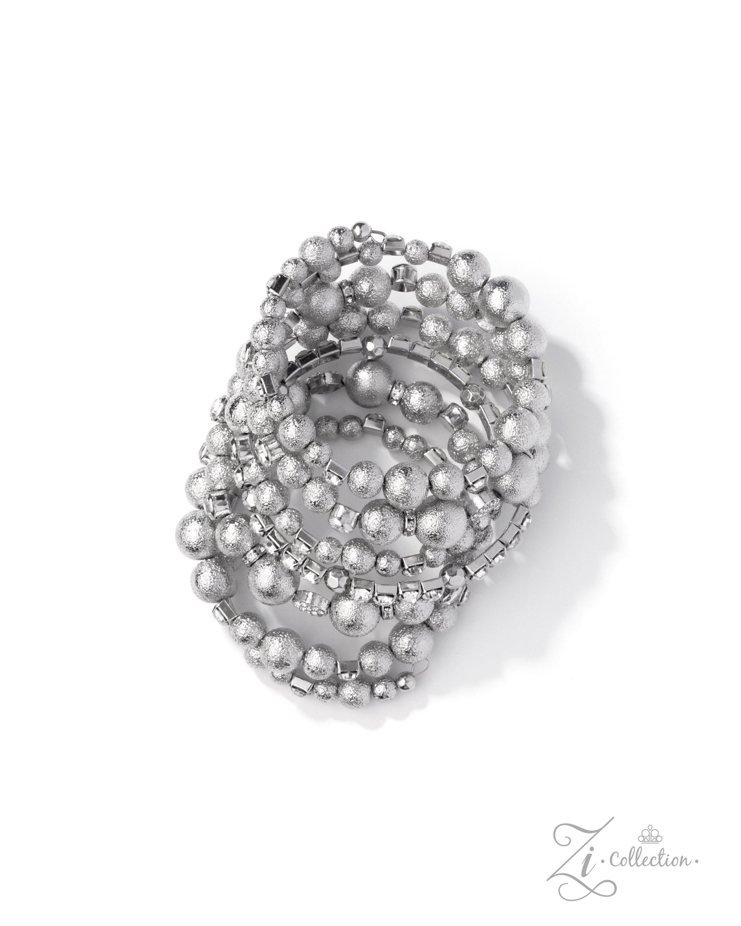 Contemplative Class Bracelet - White Zi Collection | Paparazzi Accessories