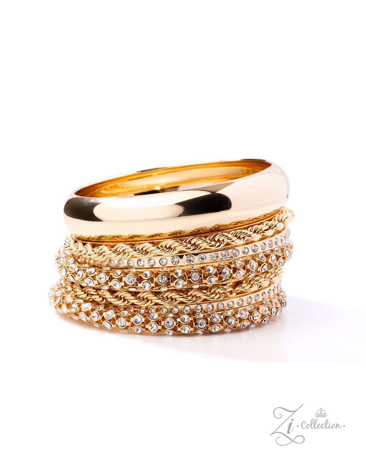 Renowned Radiance Bracelet - Gold Zi Collection | Paparazzi Accessories