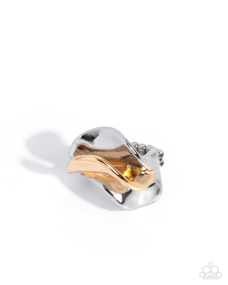 Abstract Academy Ring - Silver image 2
