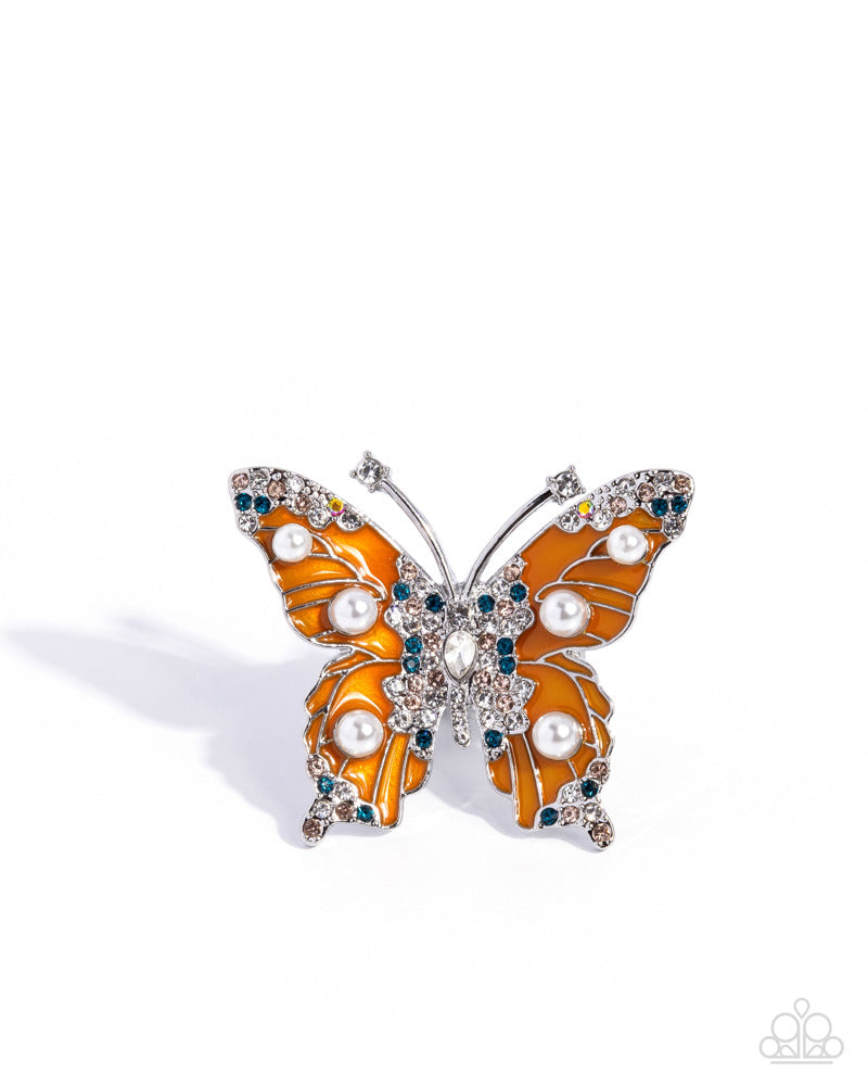 Fluttering Formal Ring - Orange image 2