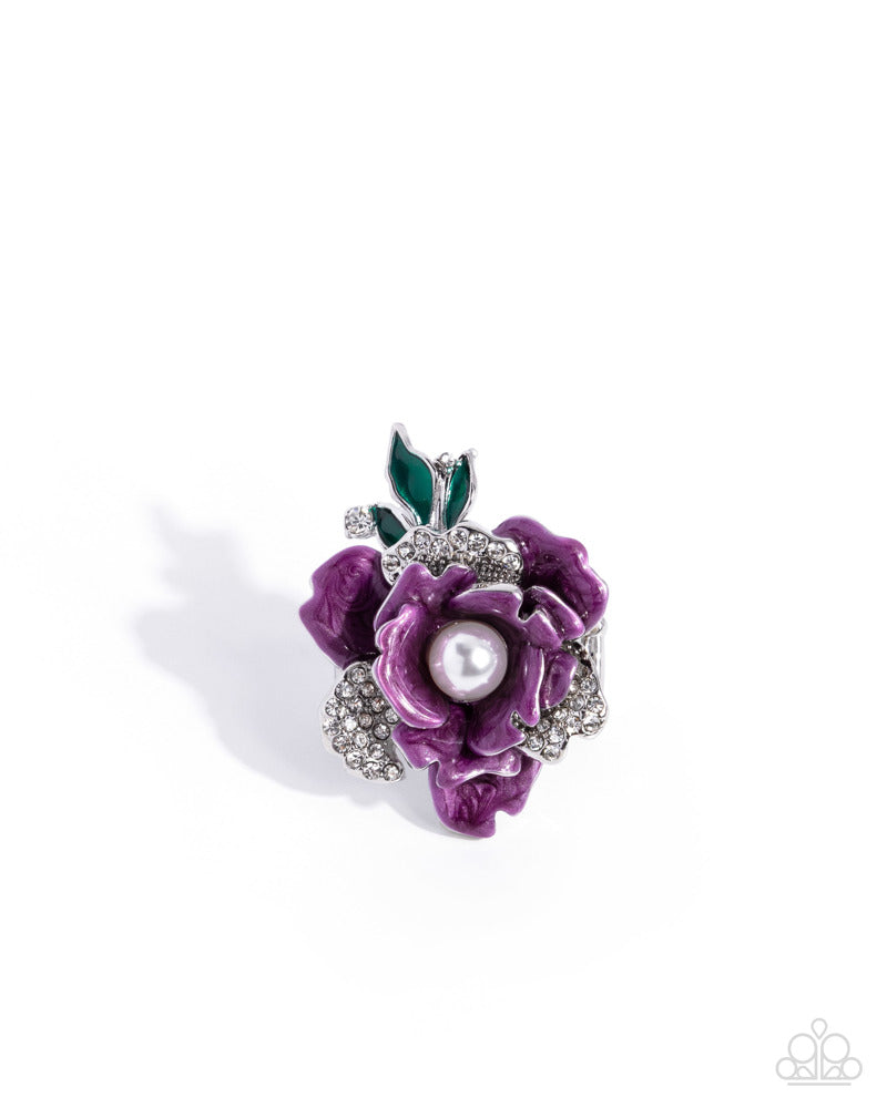 Petaled Wonder Ring - Purple image 2