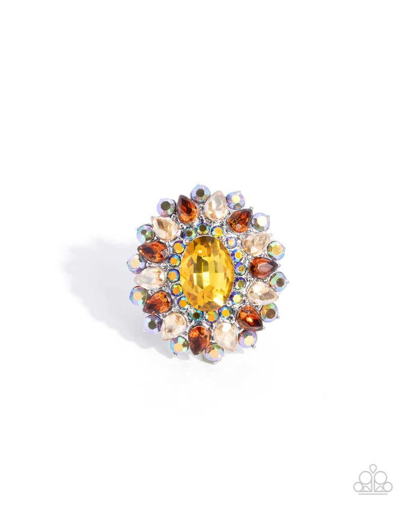 Petaled Persistence Ring - Brown image 2